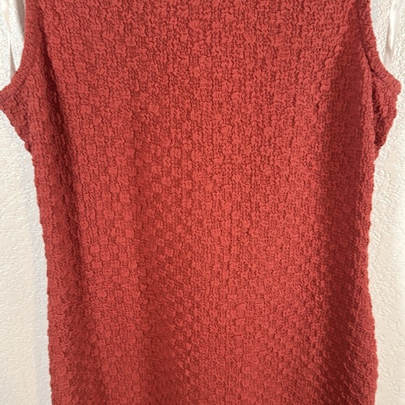 Donna Morgan Rust Open Back Maggie Textured Maxi Dress Size 12 - Picture 5 of 8